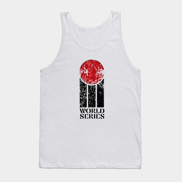 Vintage World Series Cricket Tank Top by Teessential